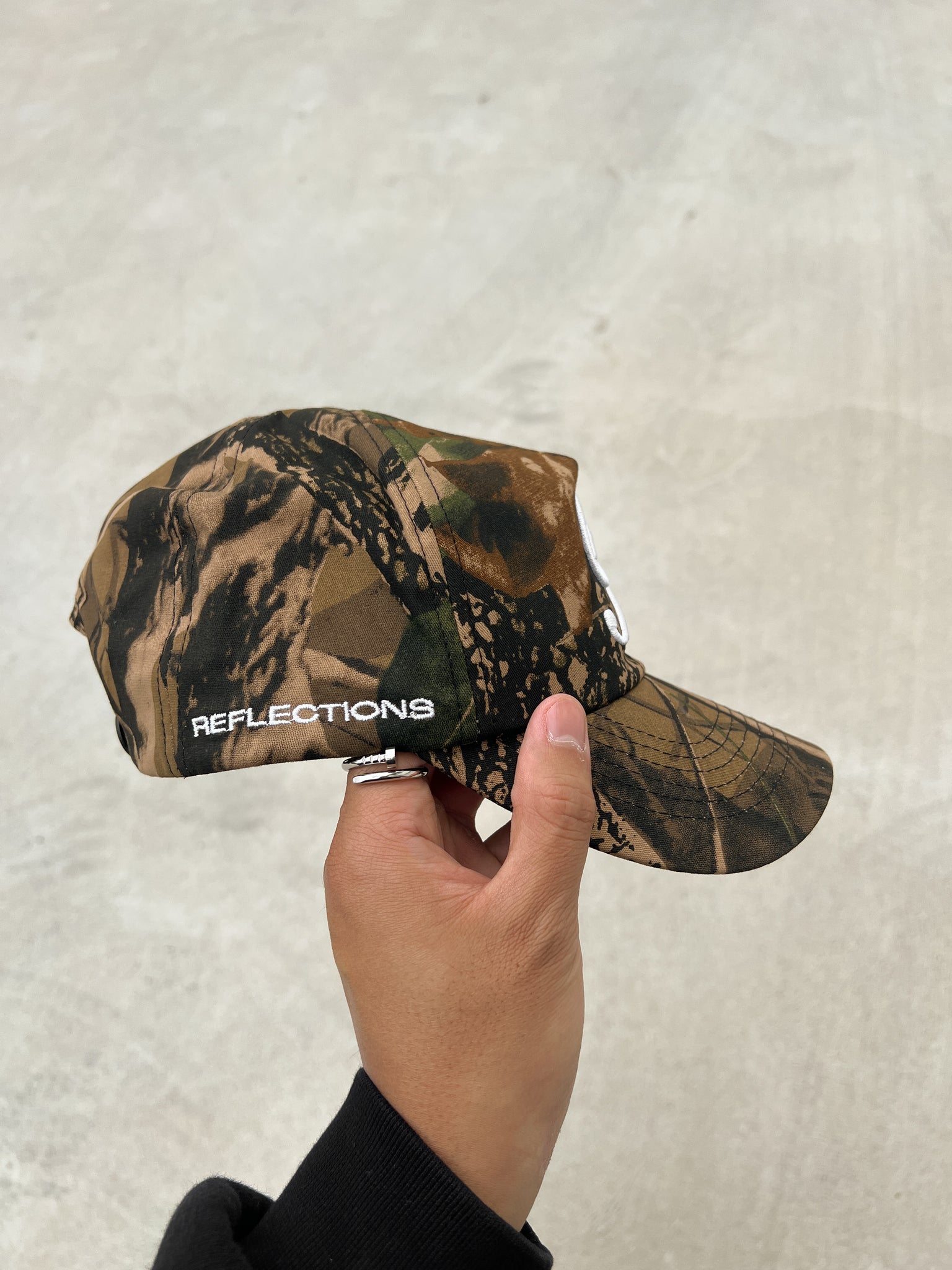 5-PANEL CAP - FOREST CAMO