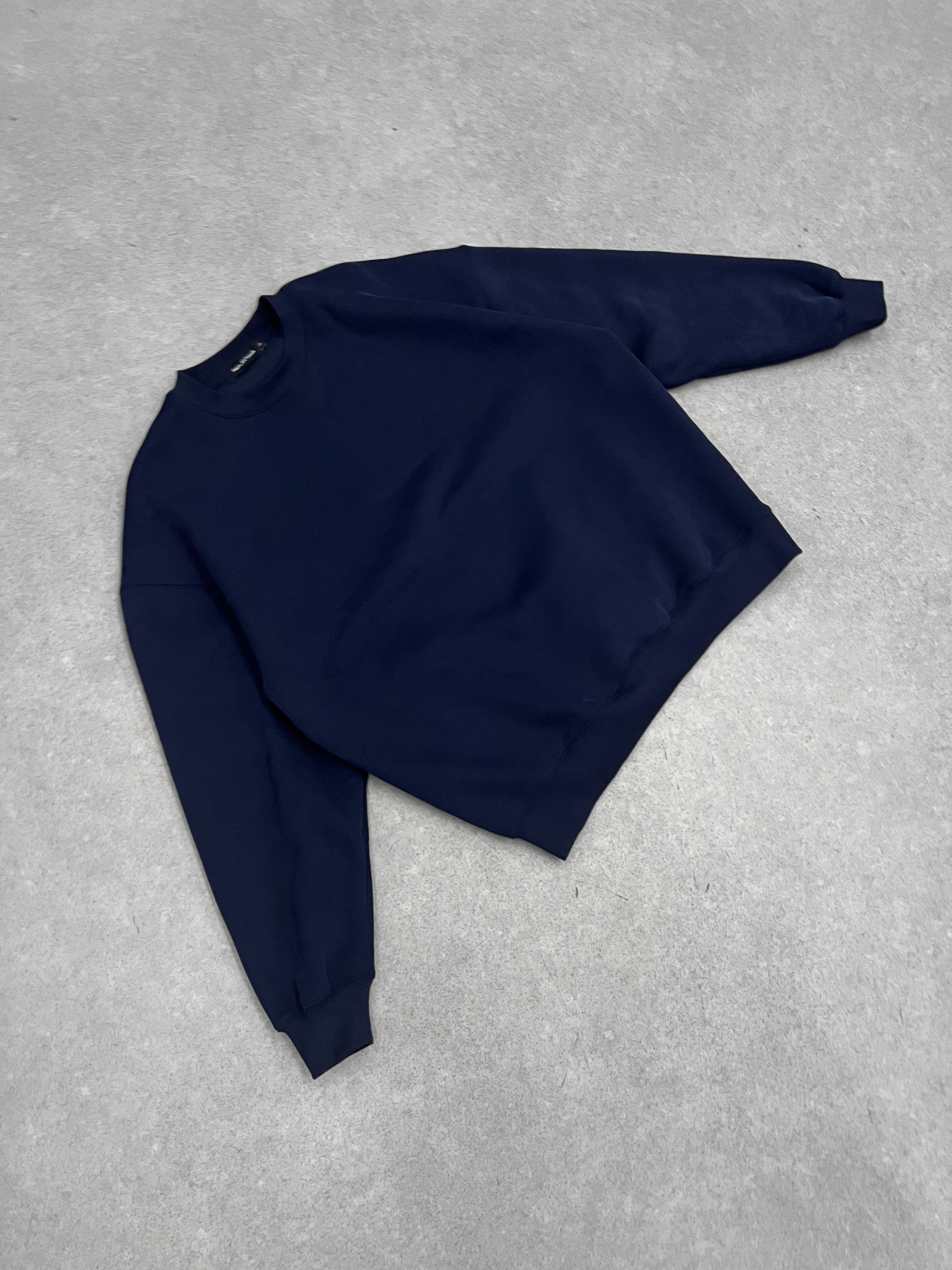 BOXY SWEATER - NAVY