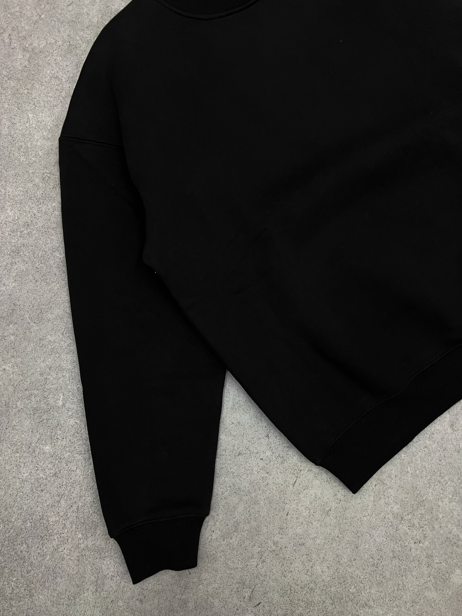 BOXY SWEATER - NOIR BLACK