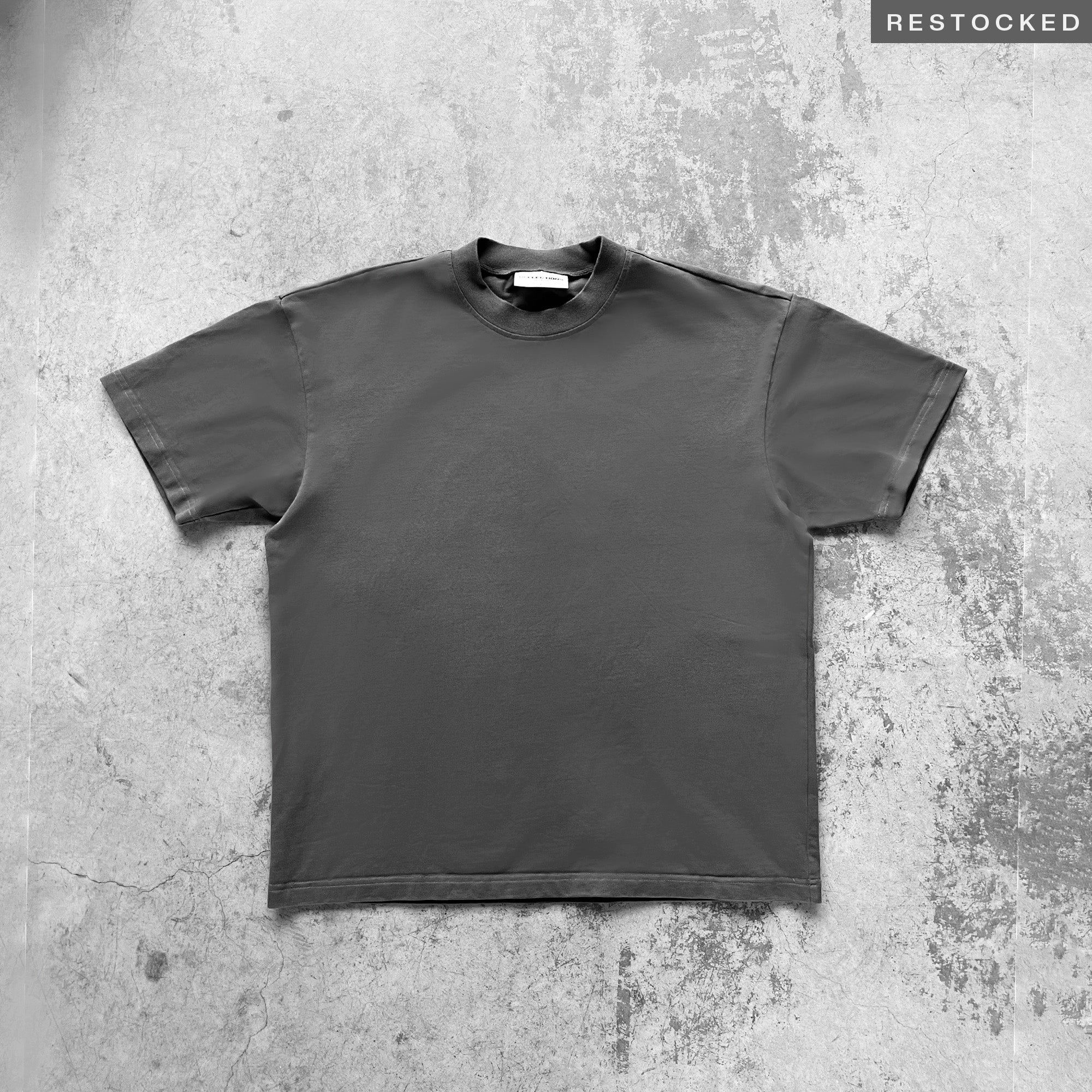 STAPLE T-SHIRT - GUNMETAL