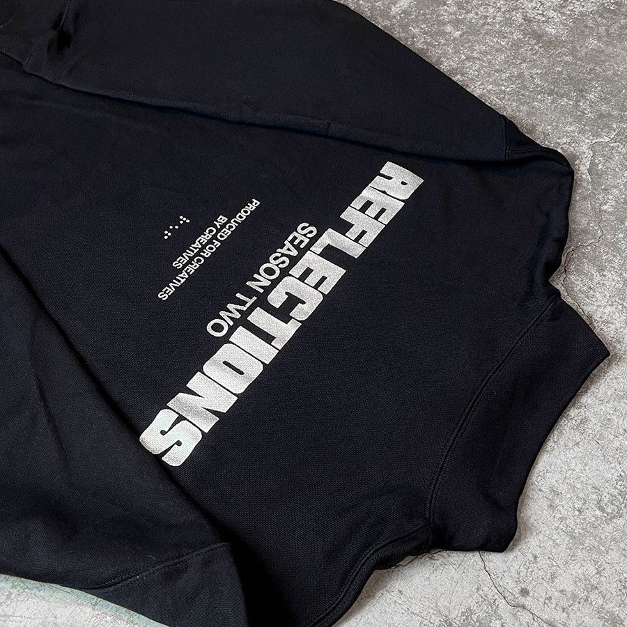 SEASON TWO MOCKNECK - BLACK/SILVER