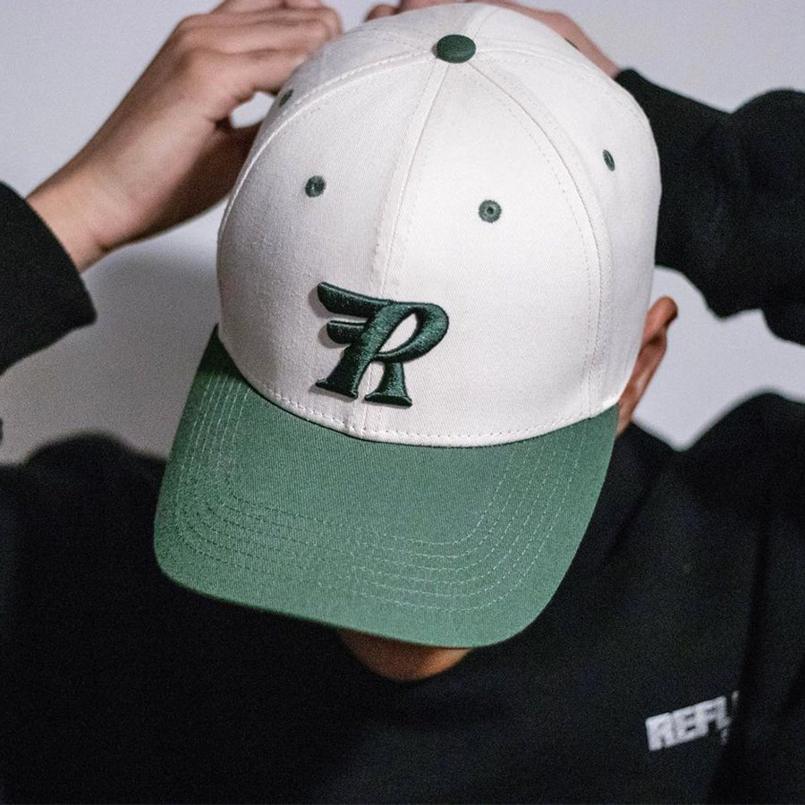 PURSUIT STRAPBACK CAP - GREEN/TOFU