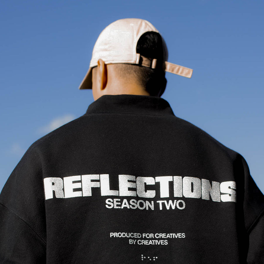 SEASON TWO MOCKNECK - BLACK/SILVER