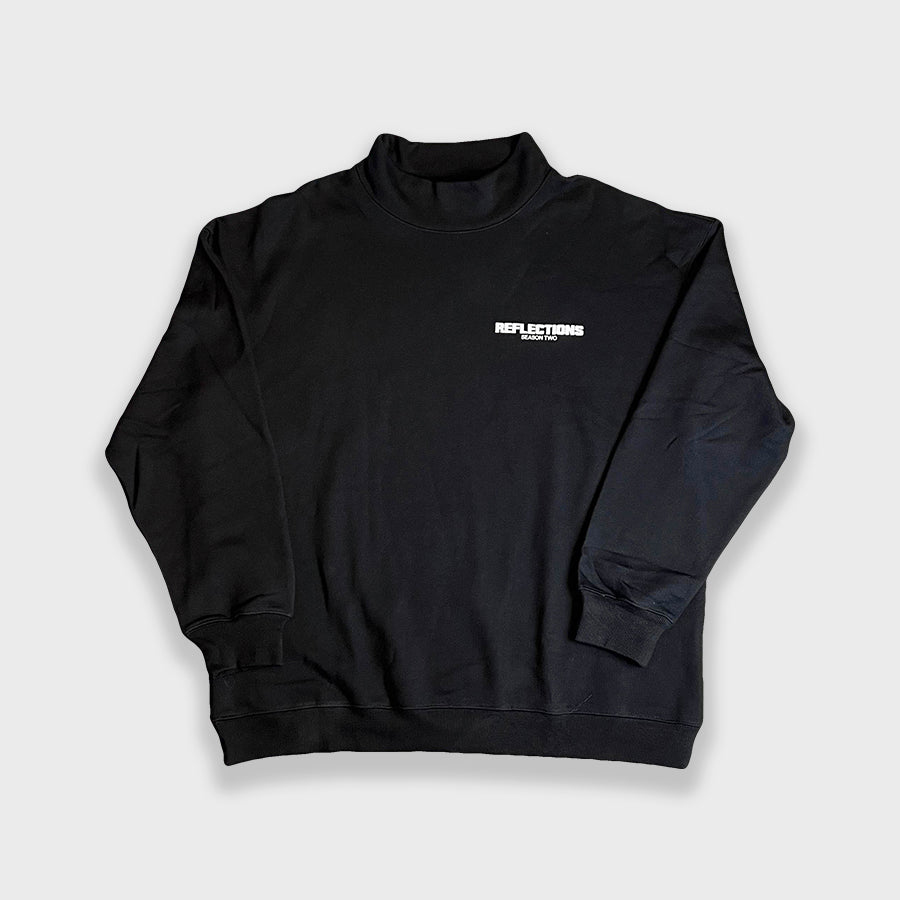 SEASON TWO MOCKNECK - BLACK/SILVER